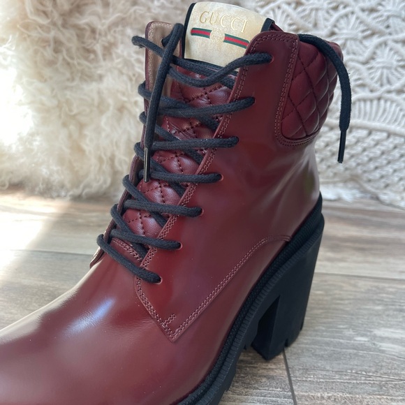 Gucci Trip Combat Boot size 41 - Picture 15 of 15